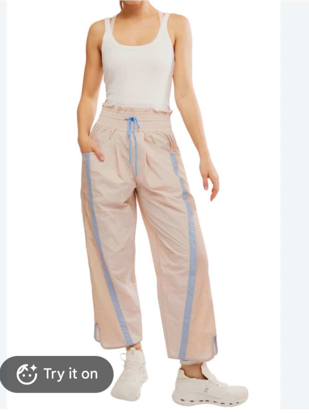 Free People movement champ is here track pant sz L